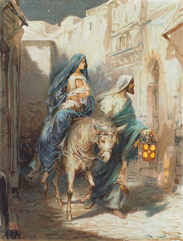 La fuga in Egitto da Robert Ambrose Dudley
