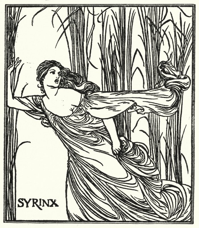 Illustrazione per Poesie di John Keats (litografia) da Robert Anning Bell