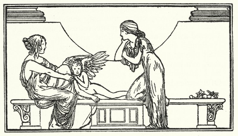 Illustrazione per Poesie di John Keats da Robert Anning Bell