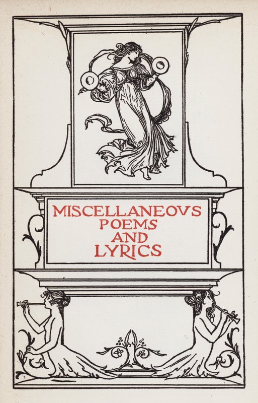 Illustrazione per Poesie di John Keats: Poesie e Liriche Varie da Robert Anning Bell