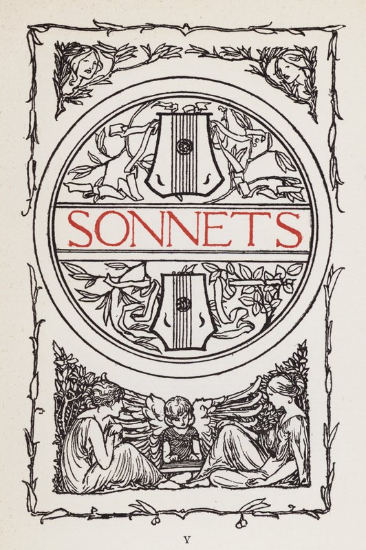 Illustrazione per Poesie di John Keats: Sonetti da Robert Anning Bell