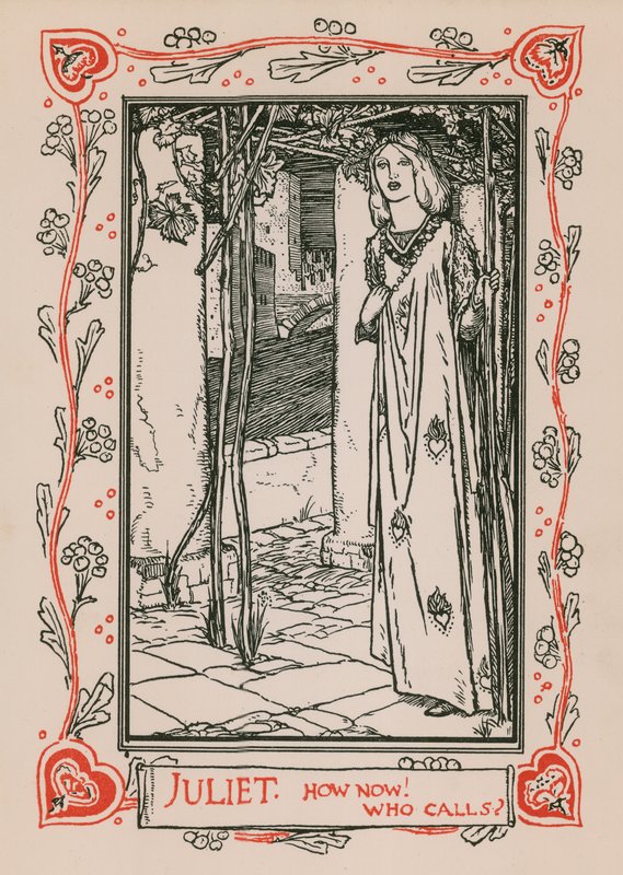 Giulietta, Romeo e Giulietta da Robert Anning Bell