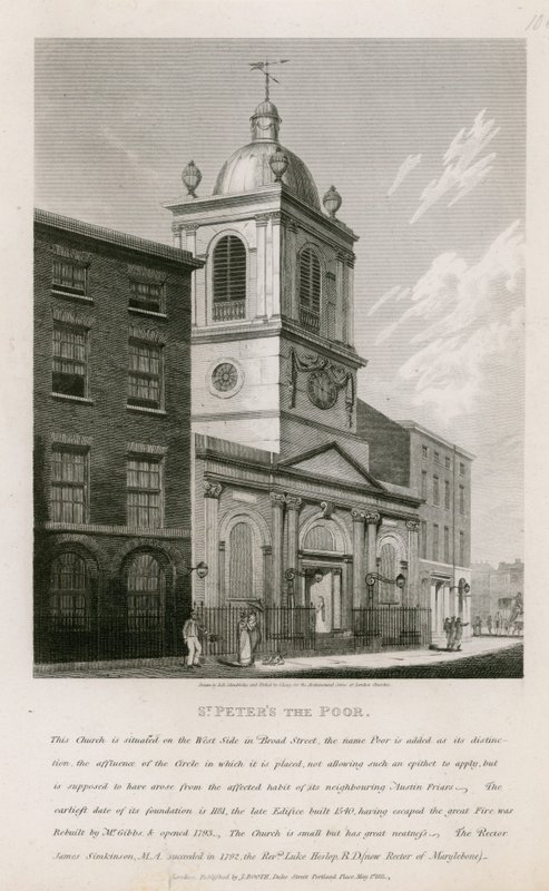 San Pietro il Povero, Londra da Robert Blemell Schnebbelie
