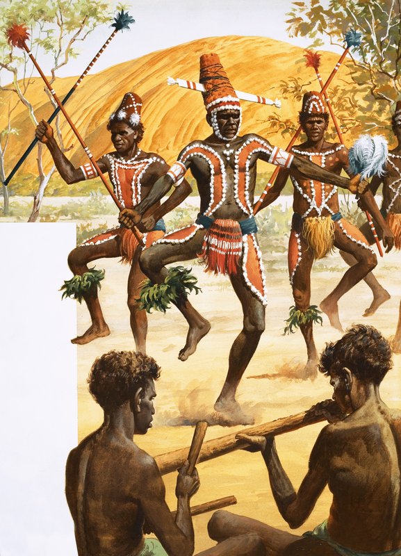 Danza aborigena da Robert Brook
