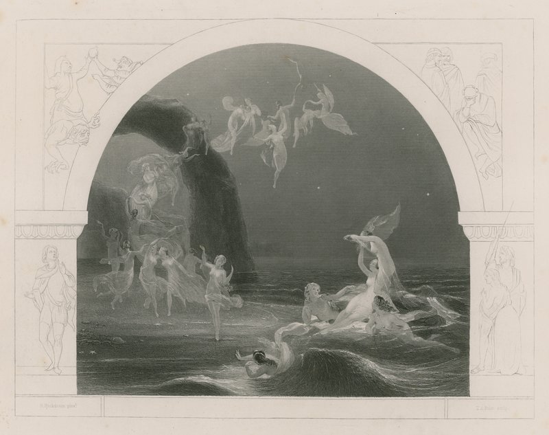 Vieni su queste sabbie gialle!, Tempesta da Robert Huskisson
