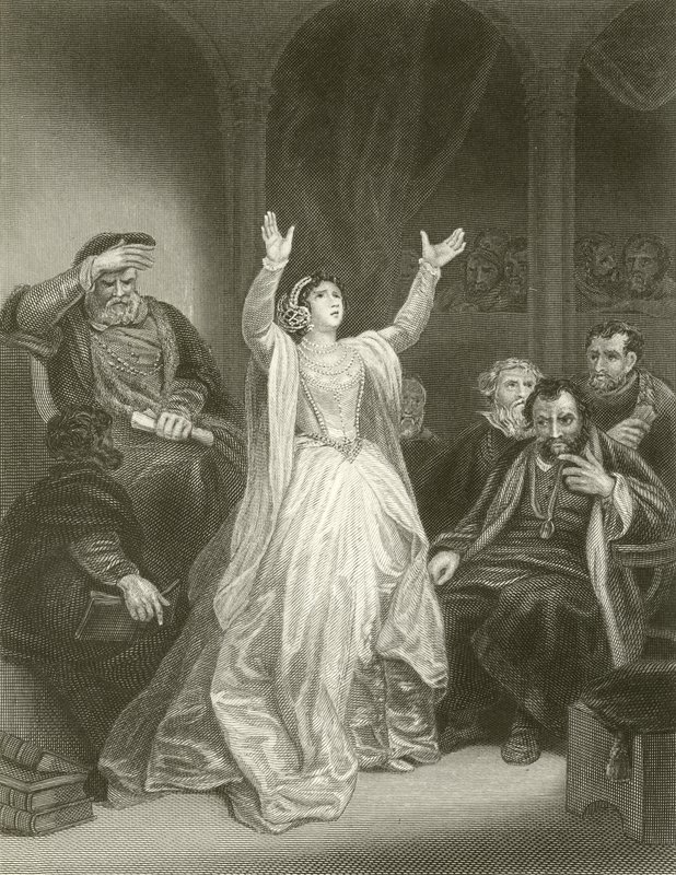 Condanna di Anna Bolena da Robert Smirke