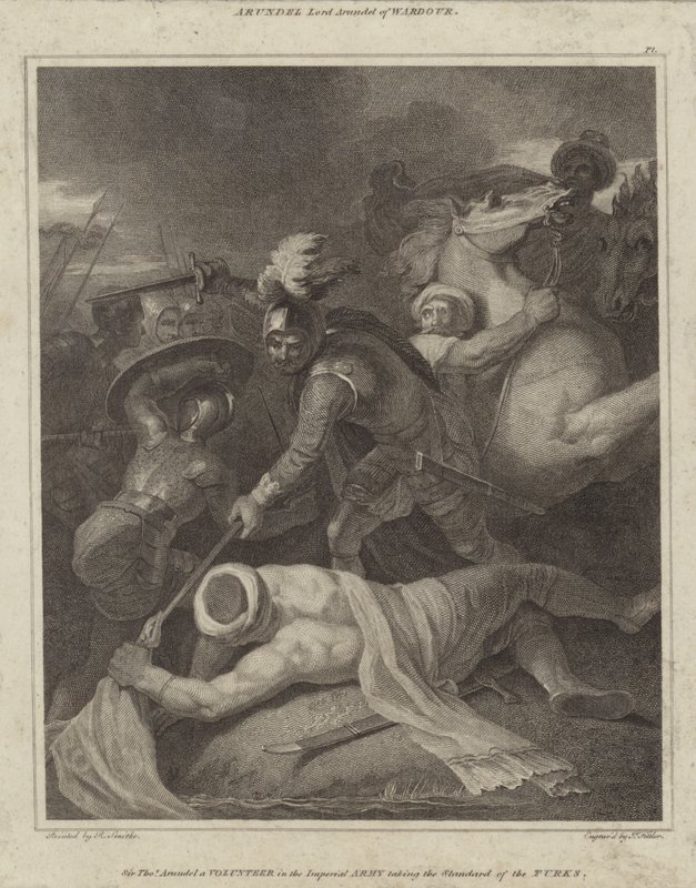 Sir Thomas Arundell prende lo Stendardo dei Turchi da Robert Smirke