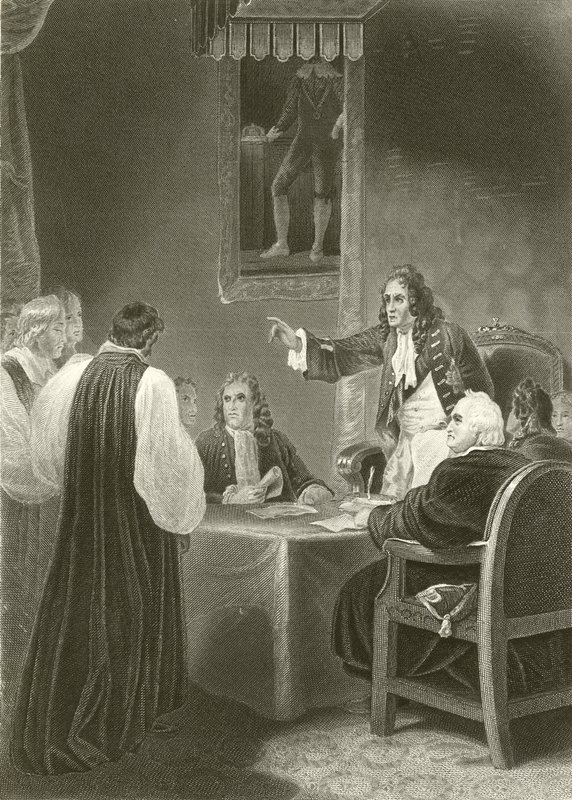 I Vescovi davanti al Consiglio Privato 1688 da Robert Smirke