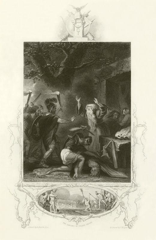 Il massacro dei druidi da Robert Smirke