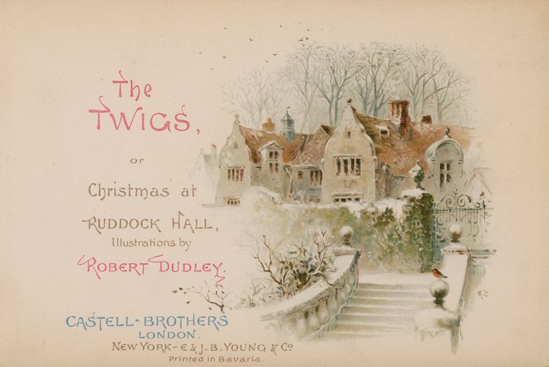 Illustrazione per The Twigs o Natale a Ruddock Hall da Robert after Dudley