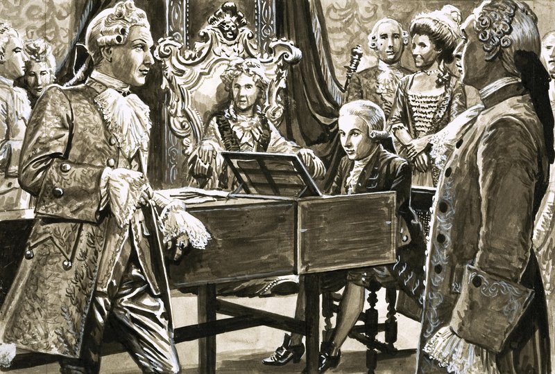 Gli artefici della musica: Un genio a sei anni (Mozart) da Roger Payne