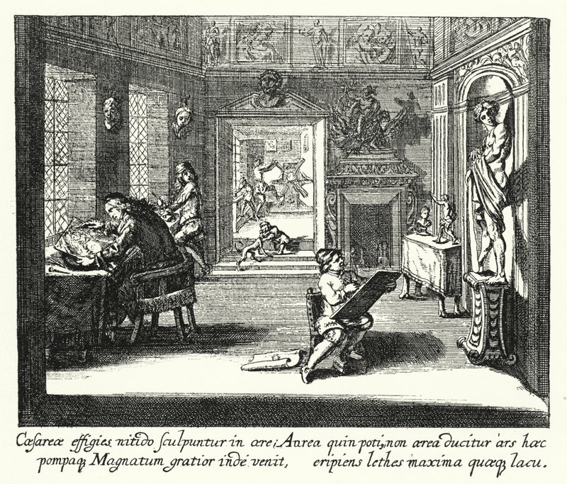Incisione da Romeyn de (after) Hooghe