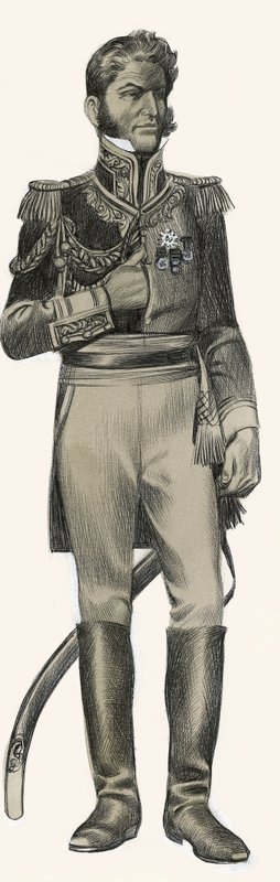 Antonio Lopez de Santa Anna da Ron Embleton