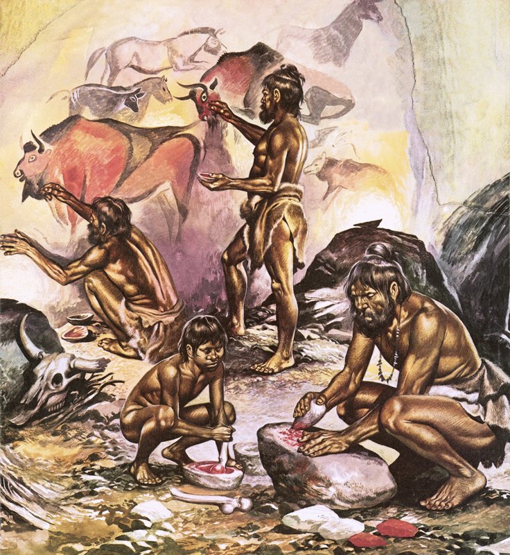 Artisti delle caverne da Ron Embleton