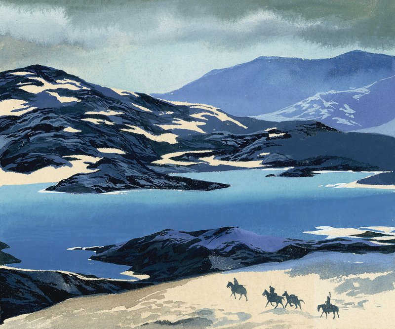 Marco Polo sulla lunga strada per la Cina da Ron Embleton