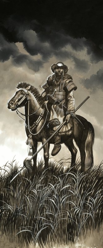 Guerriero mongolo da Ron Embleton