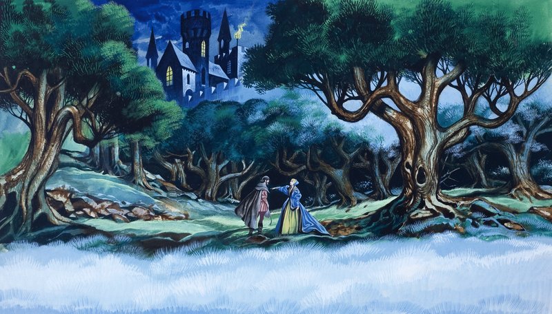 La regina e il cacciatore da Ron Embleton