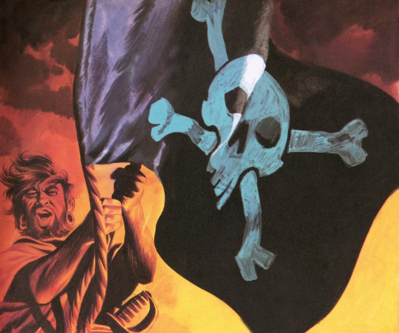 Sollevare il Jolly Roger da Ron Embleton