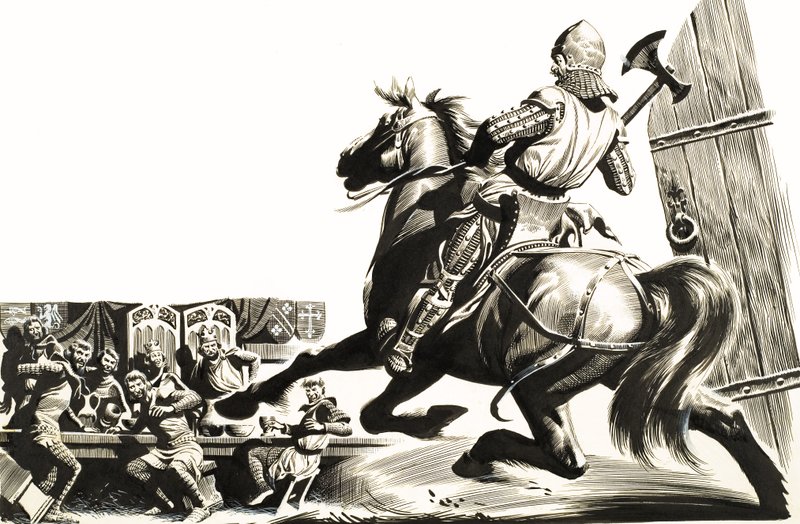 Sir Gawain e il Cavaliere Verde da Ron Embleton