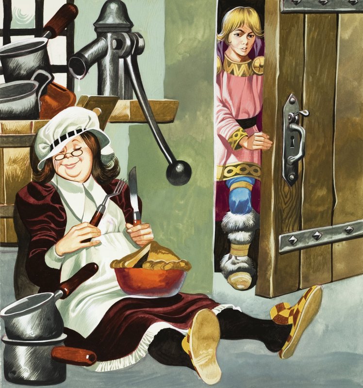 Le mele magiche da Ron Embleton