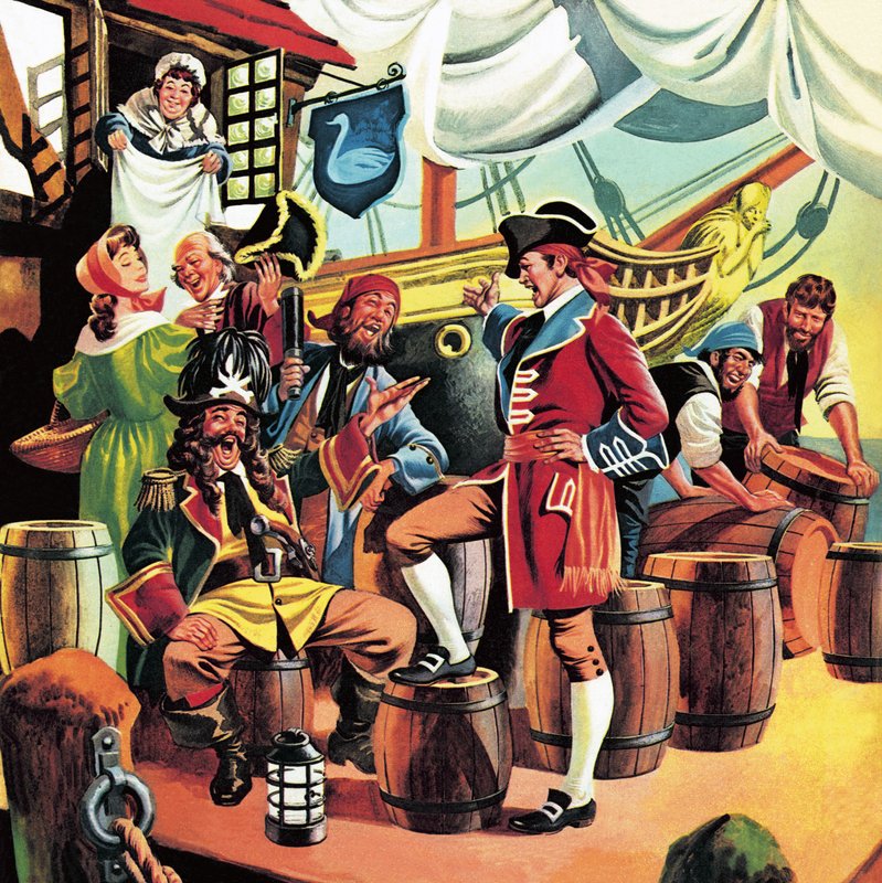 I pirati di Penzance da Ron Embleton