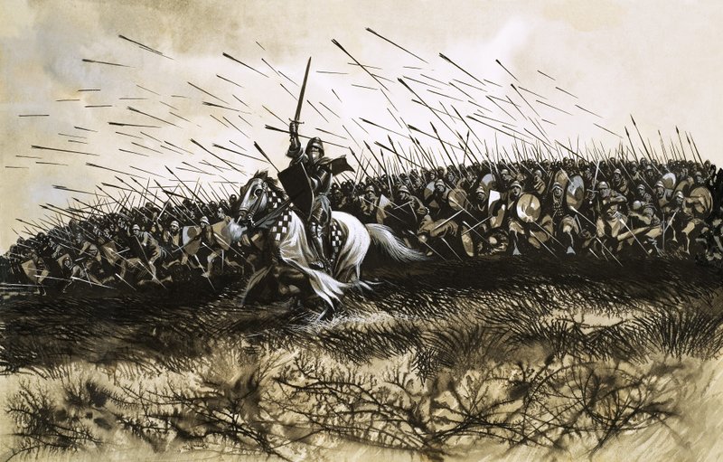 Battaglia non identificata (Agincourt) da Ron Embleton