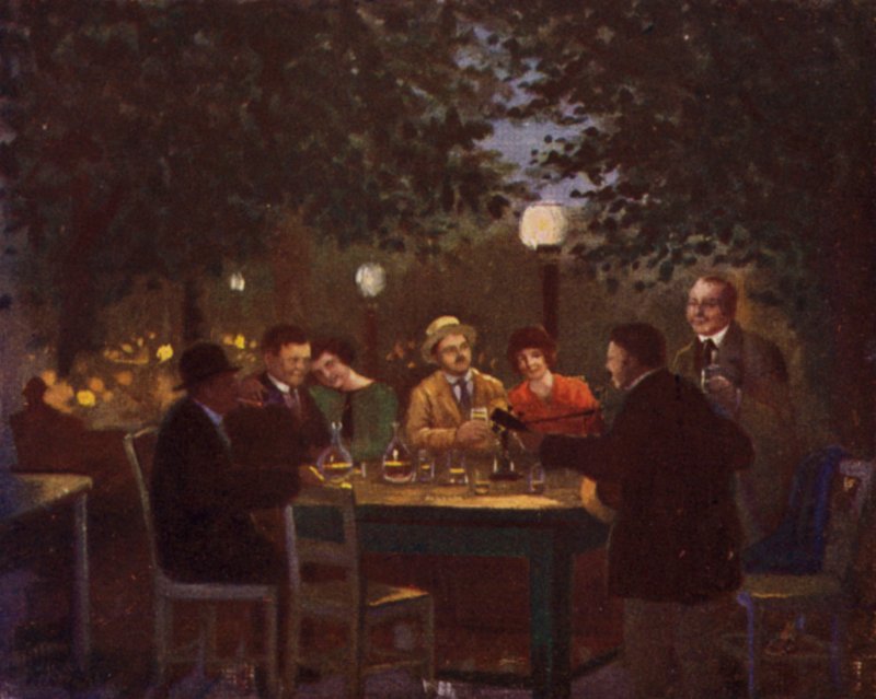 Una festa "Heurigen" da Rudolf Klingsbogl