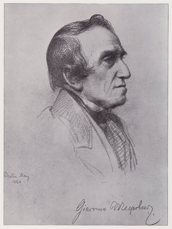 Giacomo Meyerbeer da Rudolf Lehmann