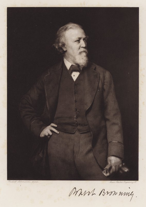 Robert Browning da Rudolf Lehmann
