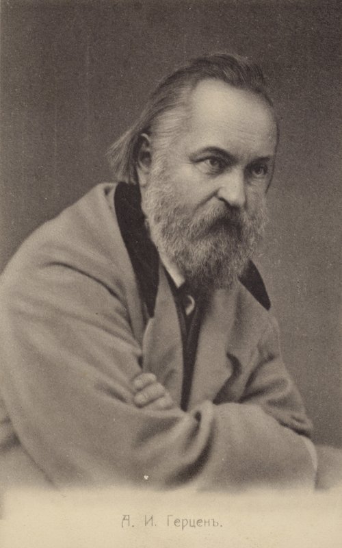 Alexander Herzen (1812-1870), scrittore e pensatore russo da Russian Photographer