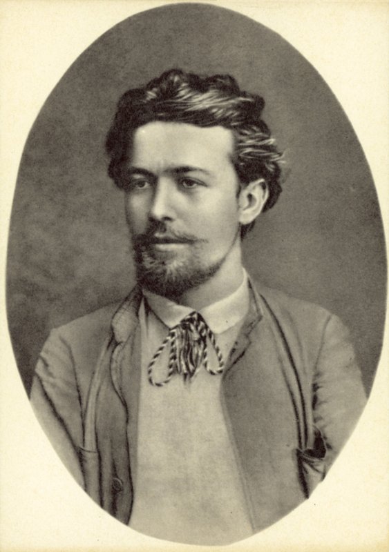 Anton Chekhov, drammaturgo russo, Feodosia, Crimea da Russian Photographer