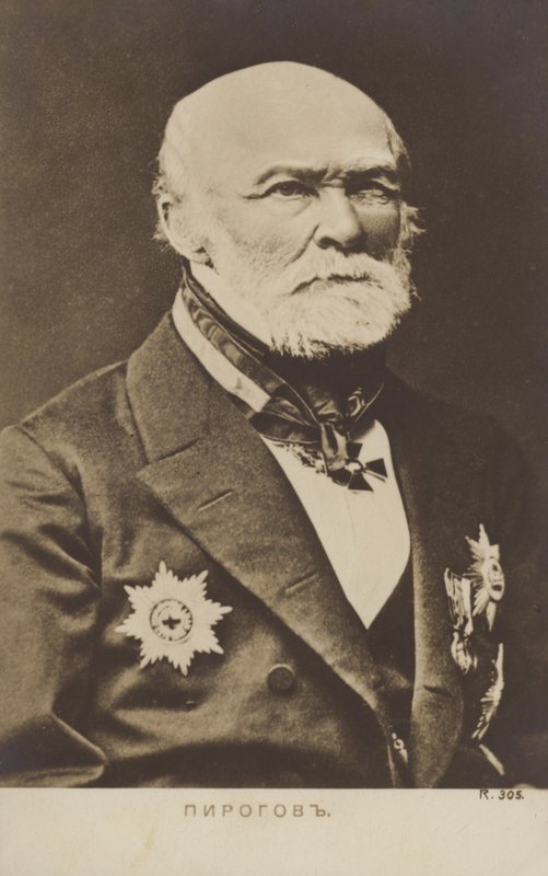 Nikolaj Pirogov (1810-1881), medico, scienziato, chirurgo e anatomista russo da Russian Photographer