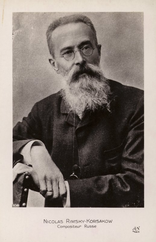 Nikolai Rimsky-Korsakov da Russian Photographer