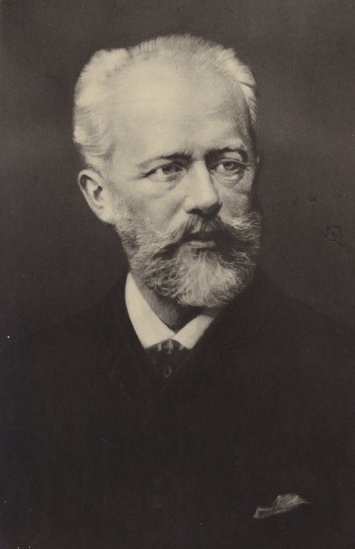 Ritratto di Pyotr Ilyich Tchaikovsky da Russian Photographer
