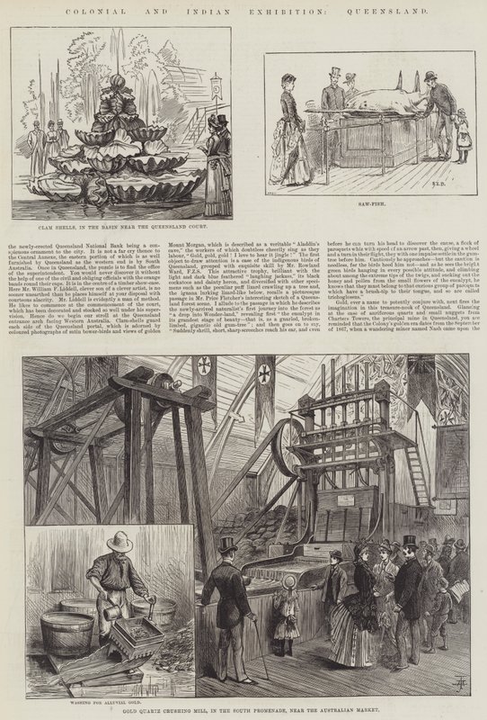 Esposizione coloniale e indiana, Queensland da S.T. Dadd