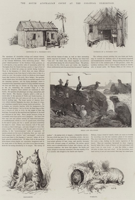 La Corte del Sud Australia alla Mostra Coloniale da S.T. Dadd