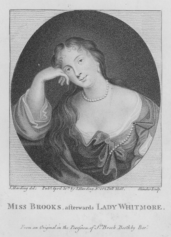 Signorina Brooks, poi Lady Whitmore (incisione) da S. (after) Harding