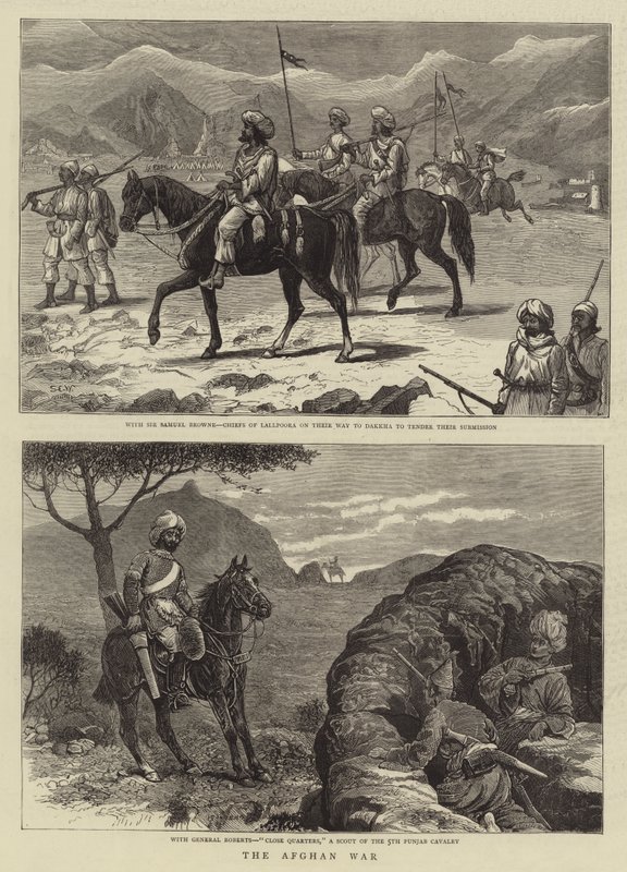 La guerra afgana da Samuel Edmund Waller