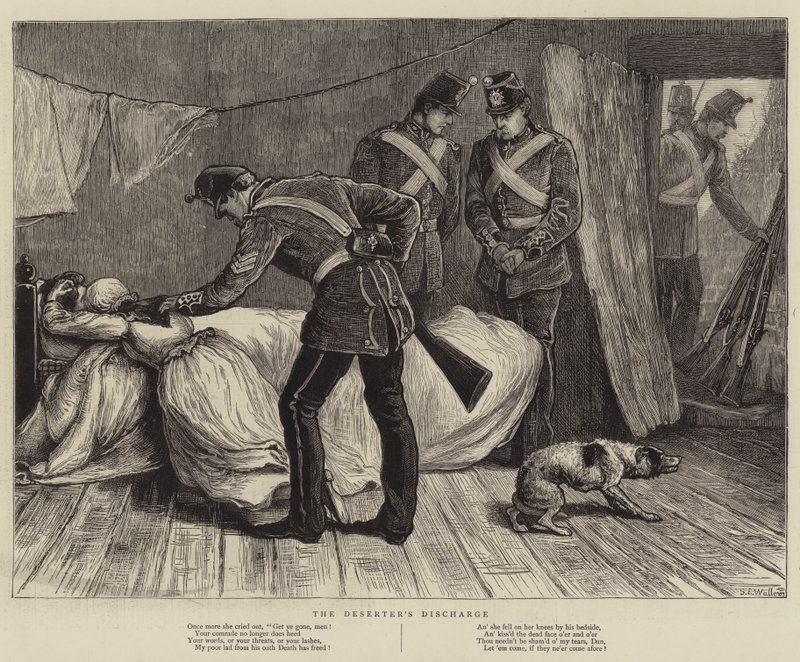 Il Congedo del Disertore da Samuel Edmund Waller