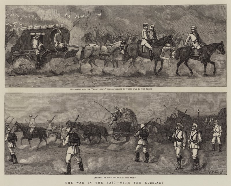 La guerra in Oriente, con i russi da Samuel Edmund Waller