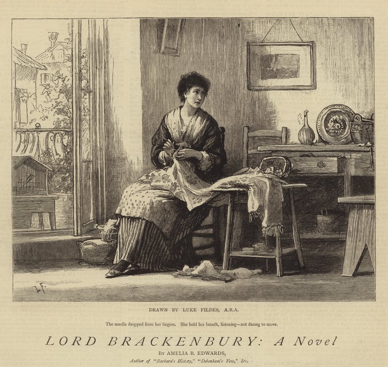 Lord Brackenbury, un romanzo da Samuel Luke Fildes