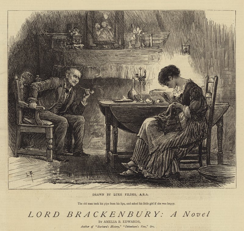 Lord Brackenbury, un romanzo da Samuel Luke Fildes