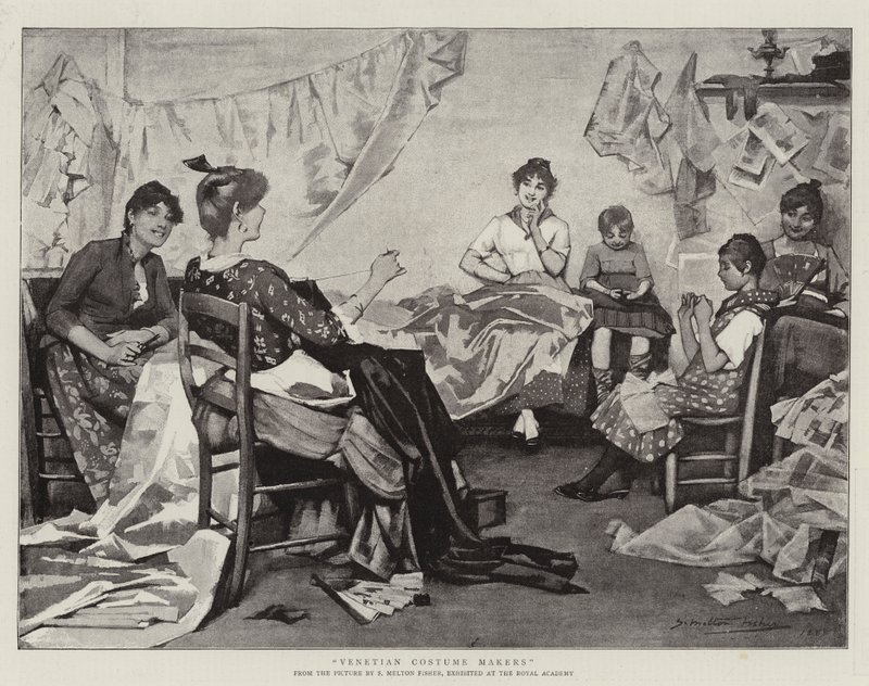 Costumisti veneziani da Samuel Melton Fisher