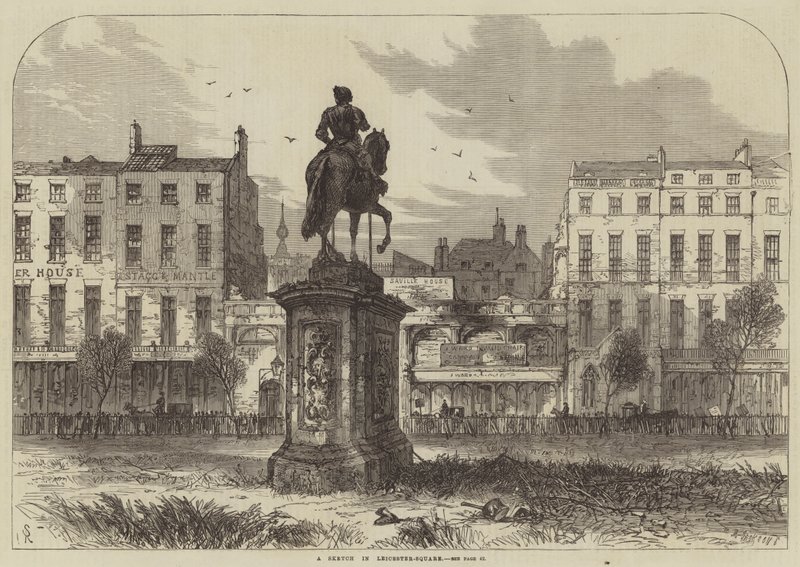 Uno Schizzo in Leicester-Square da Samuel Read