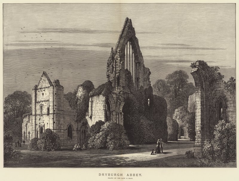 Abbazia di Dryburgh da Samuel Read