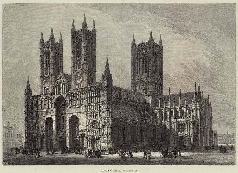 Cattedrale di Lincoln da Samuel Read