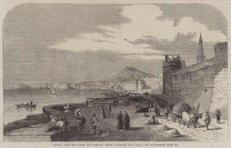 Napoli, dal Castel del Carmine da Samuel Read