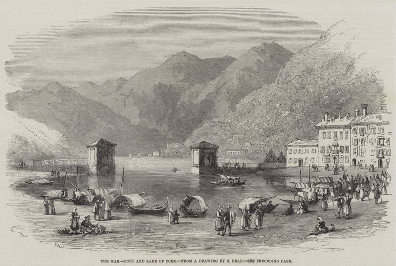La Guerra, Porto e Lago di Como da Samuel Read