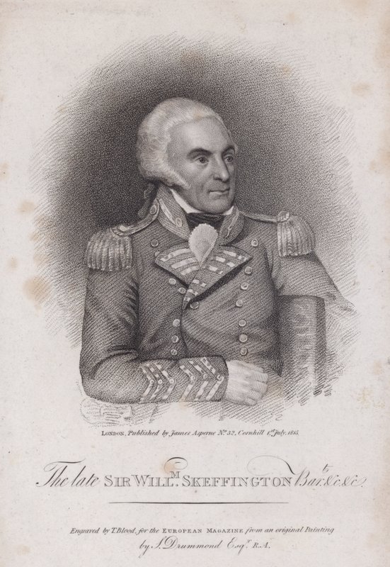 Sir William Skeffington (1742-1815), Colonnello della Leicestershire Yeomanry da Samuel (after) Drummond