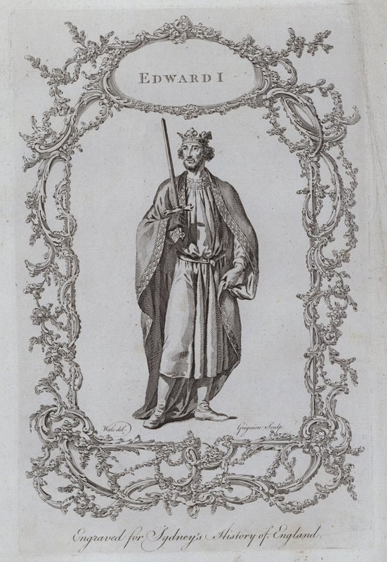 Edoardo I (incisione) da Samuel (after) Wale